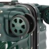 Valise cabine Travelhouse Paris aluminium polycarbonate vert-6