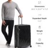 Valise rigide TUMI 4 roues extensible voyage international-5