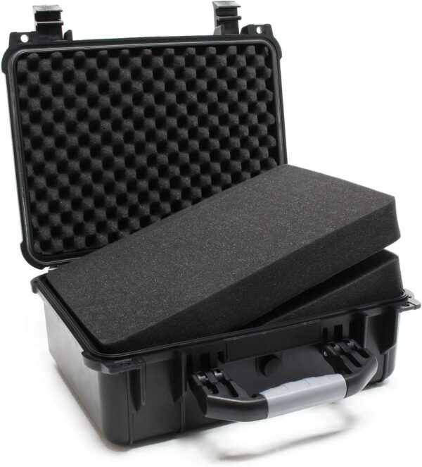 Mallette pour Armes WilTec Protection Etanche Insert Mousse-0
