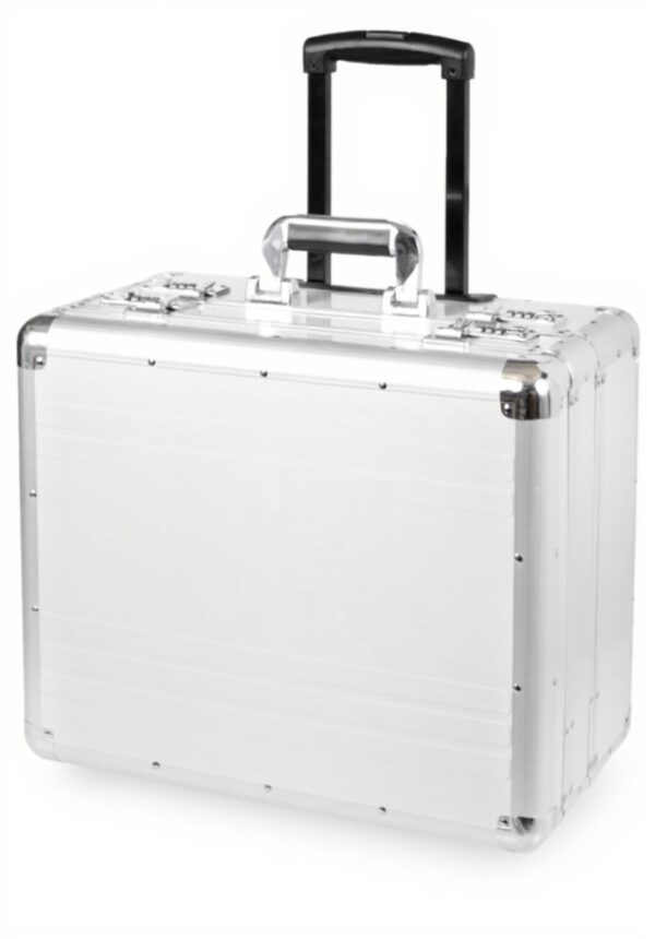 Mallette pilote Alumaxx aluminium roulettes professionnel