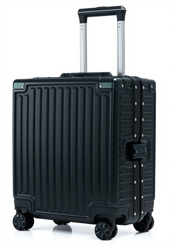 Valise rigide ANNI RIEL coque aluminium roues pivotantes