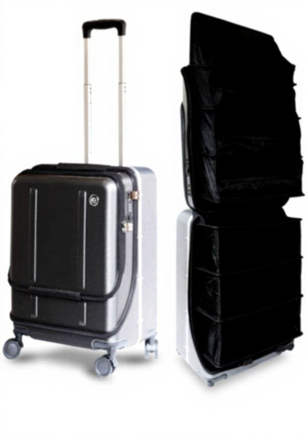 Valise transformable EDISON LAB étagère polycarbonate léger