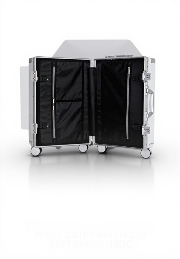 Valise rigide JLY polycarbonate sans fermeture éclair