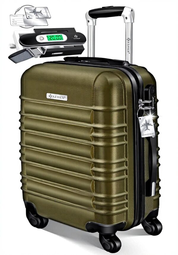 Valise Kesser ABS rigide balance bagage roulettes 360