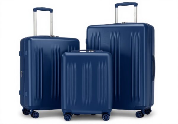 Valise Kono Set 3 ABS PC Rigide Extensible Roues