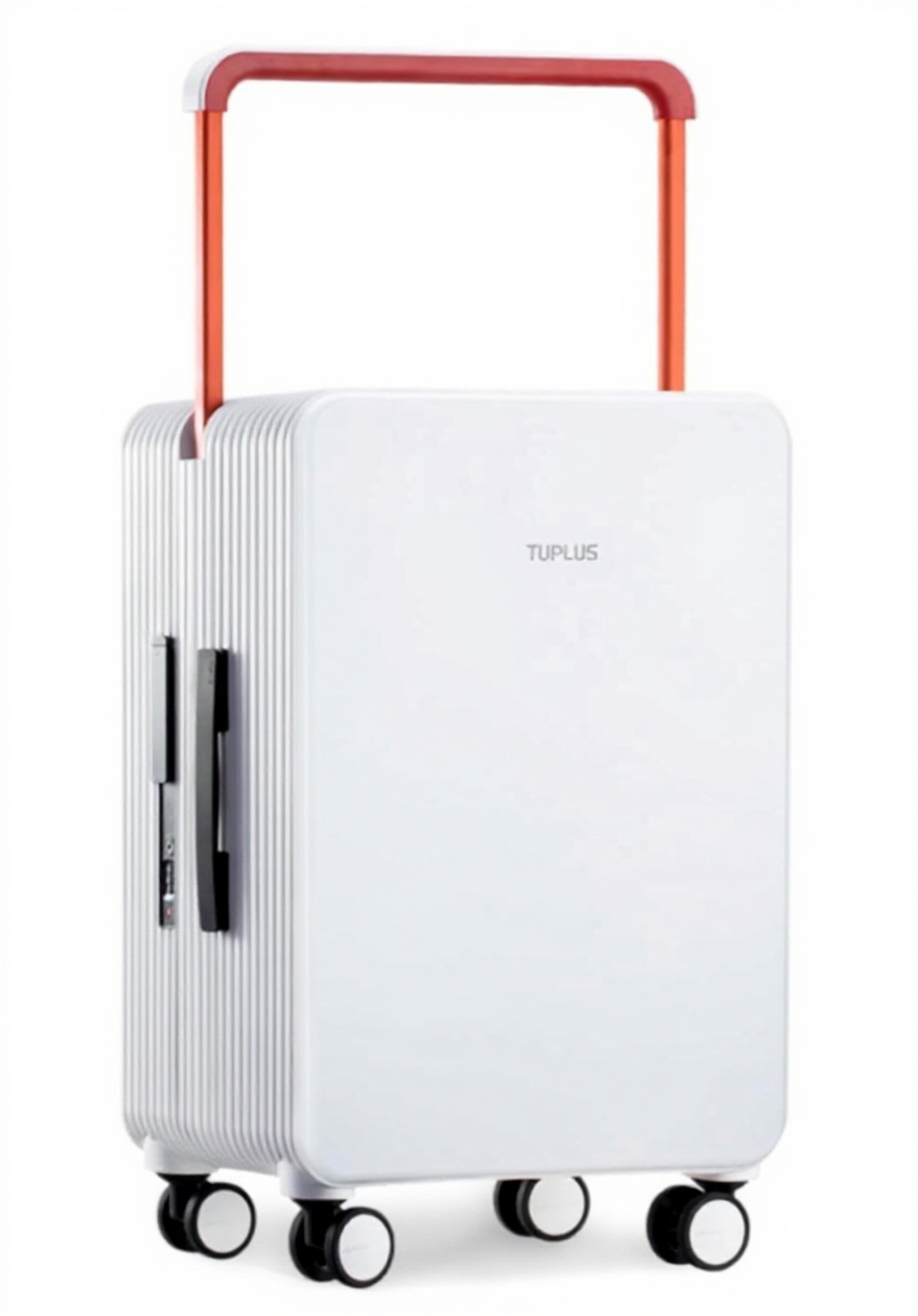 Valise TUPLUS ouverte montrant les compartiments internes