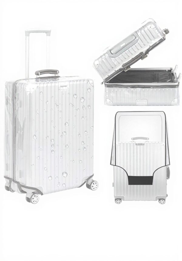 Housse de valise Veki étanche PVC transparent protection
