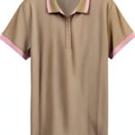 T-shirt PUMA Femme Jersey Col Patte Coupe Régulière-0