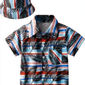 Chemise Hawaïenne Garçon Polyester Manches Courtes Colourful-0