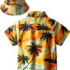 Chemise Hawaïenne Garçon Colourful Polyester Manches Courtes-3