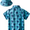 Chemise Hawaïenne Garçon Colourful Polyester Manches Courtes-3