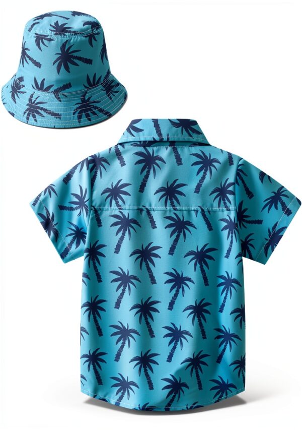Chemise Hawaïenne Garçon Colourful Polyester Manches Courtes-3