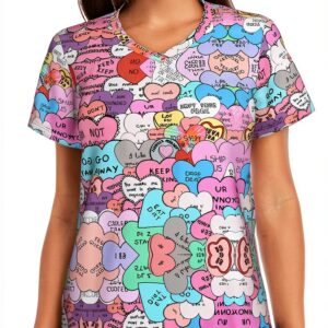T-shirt FSCEV col V femme polyester élasthanne noir-0