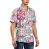 Chemise homme DRTGEDS imprimé coeur polyester manches-4