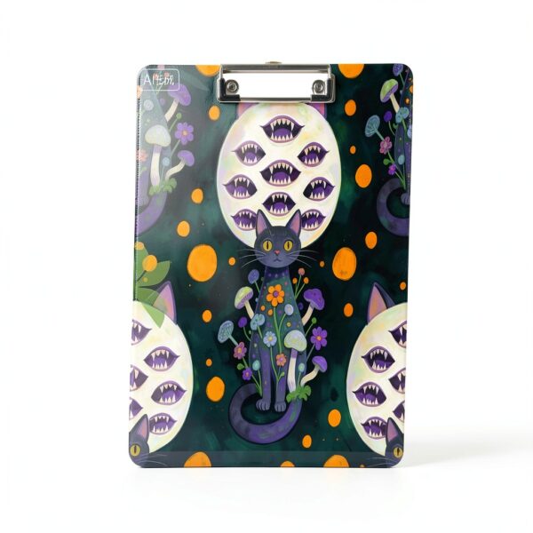 Porte-bloc acrylique Decor Gift design chats colorés bureau-8