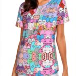 T-shirt femme FSCEV manches courtes noir polyester-0