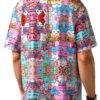 Chemise homme FSCEV polyester manches courtes couleur noir-2