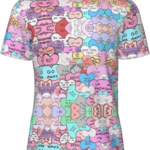 T-shirt FSCEV Homme Noir Tissu Oiseau Polyester Sport-0