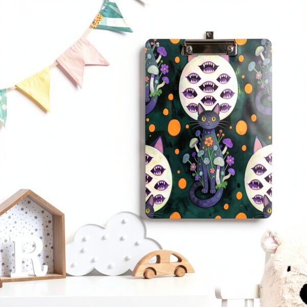 Porte-bloc acrylique Decor Gift design chats colorés bureau-6