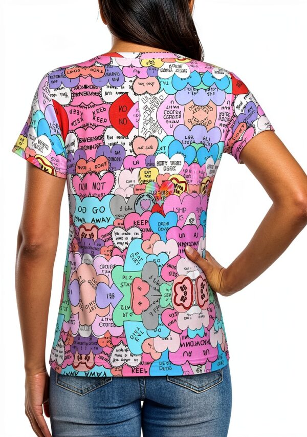 T-shirt femme FSCEV manches courtes noir polyester-8