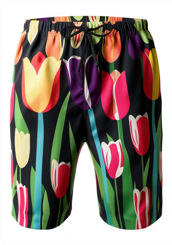 Short de bain homme Ogniwo léger respirant taille XXL blanc-3