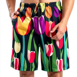 Short de bain homme Ogniwo léger respirant taille XXL blanc-0