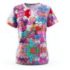 T-shirt femme FSCEV manches courtes noir polyester-3