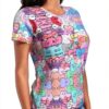 T-shirt femme FSCEV manches courtes noir polyester-6