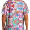 Chemise homme FSCEV polyester manches courtes col cubain-4