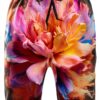 Short de bain homme Ogniwo tissu léger blanc-3
