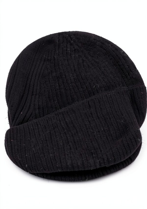 Chapeau en laine Merino Colorful Standards Deep Black-1