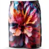 Short de bain homme Ogniwo tissu léger blanc-1
