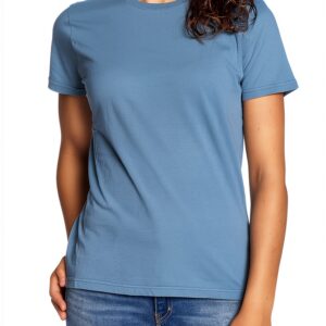 Coton Femme T-shirt à manches courtes 100% confort-0