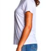T-shirt femme MarqueX coton coupe régulière blanc-1