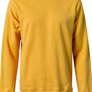 Sweatshirt coton bio Colorful Standard jaune brûlé-0