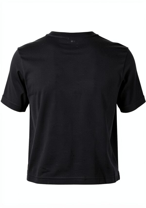 T-shirt femme noir coton manches courtes S Amazon-4