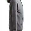 Colorful Standard Sweat à Capuche Zip Homme Gris L/XL – Bio pré-lavé-4