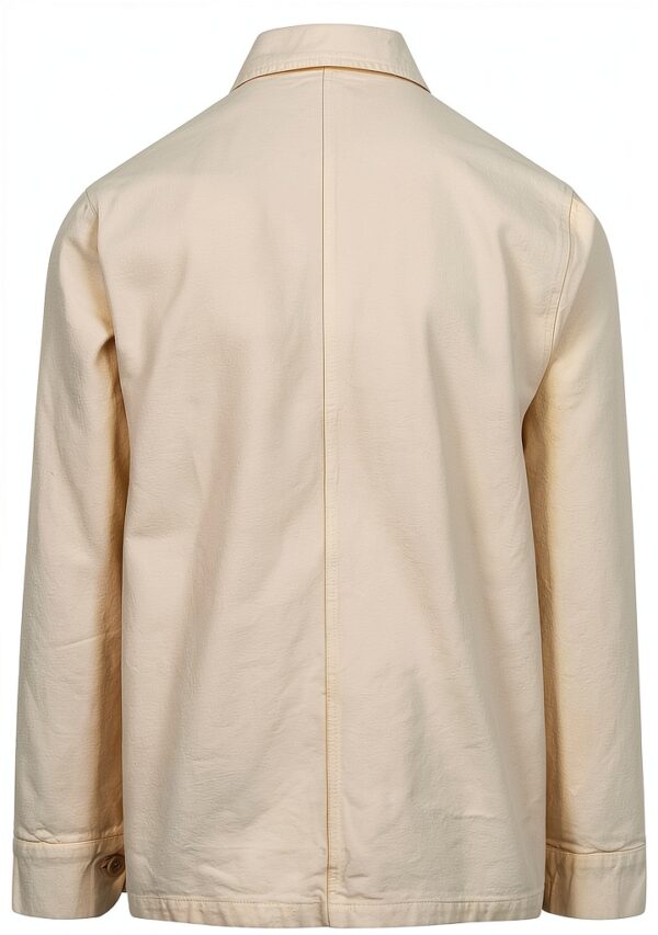 Colorful Standard Overshirt écru - Coton Bio, Coupe Droite, Beige-3