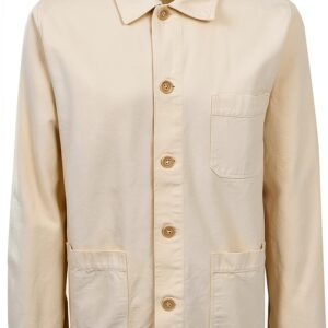 Colorful Standard Overshirt écru - Coton Bio, Coupe Droite, Beige-0