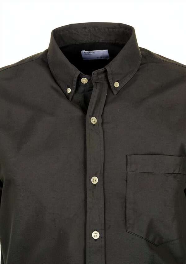 Chemise Donkergroen Colorful Standard Homme Coupe Classique Vert-1