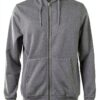 Colorful Standard Sweat à Capuche Zip Homme Gris L/XL – Bio pré-lavé-3