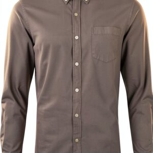 Chemise Storm Grey Colorful Standard – coupe ajustée, tissu respirant-0