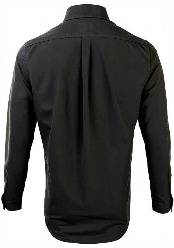 Chemise Donkergroen Colorful Standard Homme coupe ajustée respirant-4