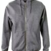 Colorful Standard Sweat à Capuche Zip Homme Gris L/XL – Bio pré-lavé-0