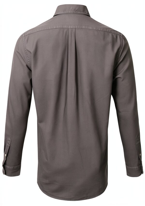 Chemise Storm Grey Colorful Standard – coupe ajustée, tissu respirant-4