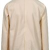 Colorful Standard Overshirt écru coton bio coupe droite 81626-3