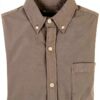 Chemise Storm Grey Colorful Standard – coupe ajustée, tissu respirant-1
