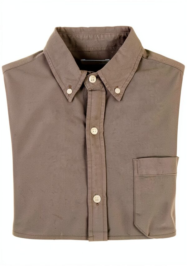 Chemise Storm Grey Colorful Standard – coupe ajustée, tissu respirant-1