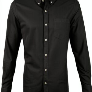 Chemise Donkergroen Colorful Standard Homme coupe ajustée respirant-0