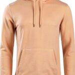 Sweatshirt à capuche Colourful Paradise Peach 100 % coton bio-0